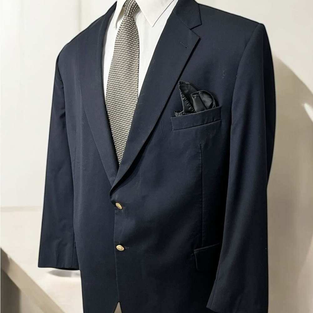 Jos. A. Bank Blue Sport Coat Classic Tailoring Amazing Condition ☑️ - Picture 8 of 12